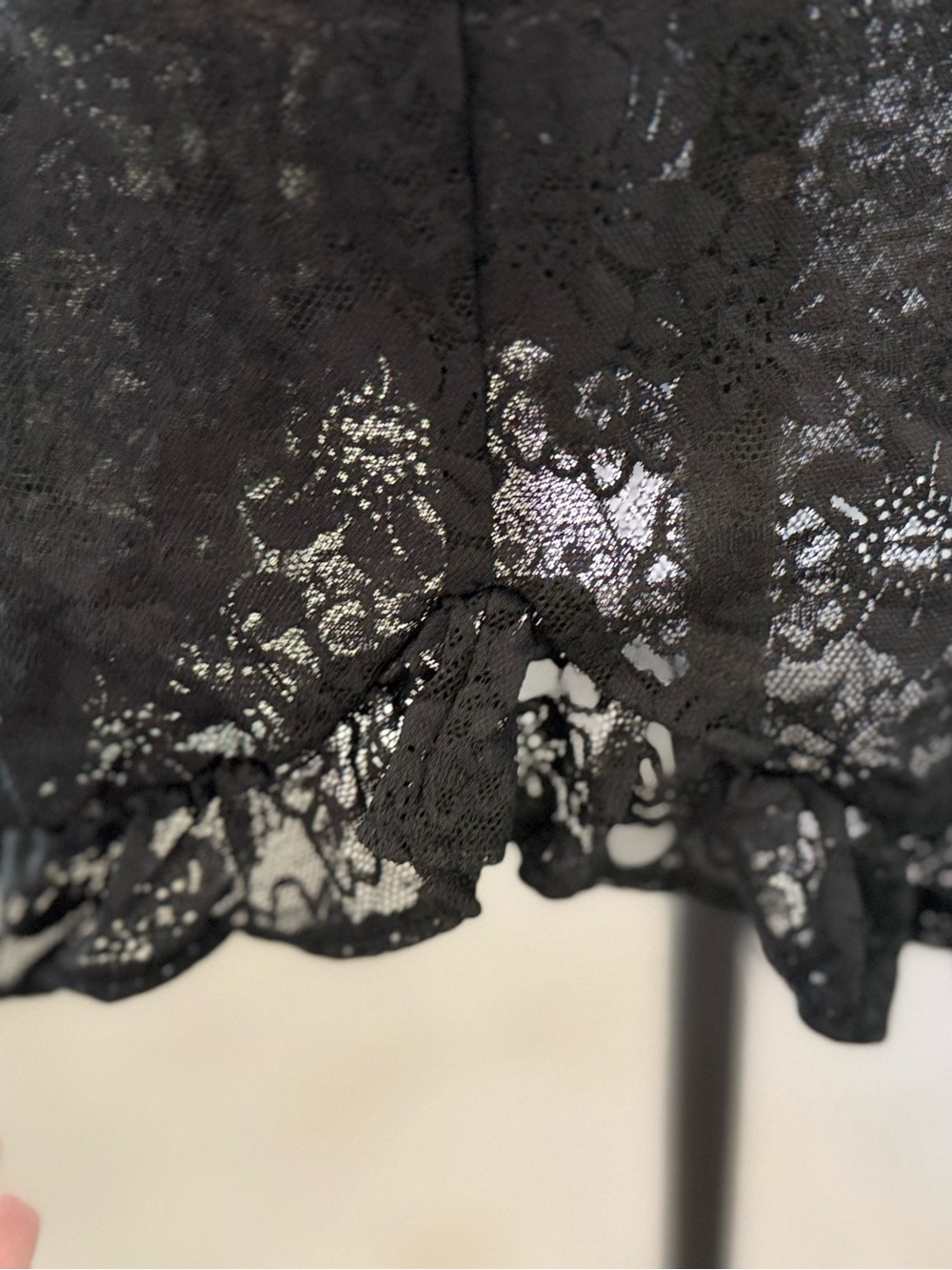 Victoria’s Secret PINK Wink Lace Ruffle Slip Dress - Picture 4 of 6